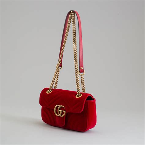 gucci velvet marmont mini 2.0